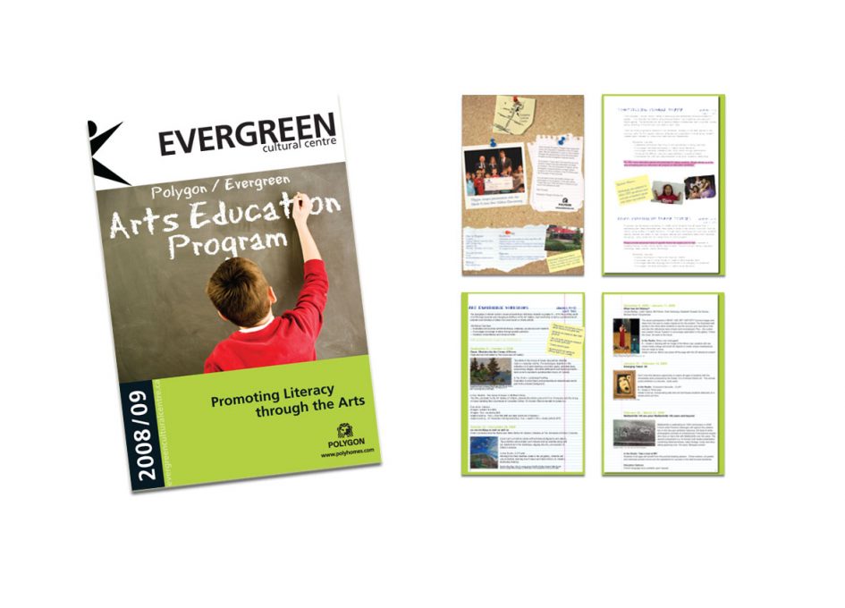 Evergreen Cultural Centre Education Program Brochure