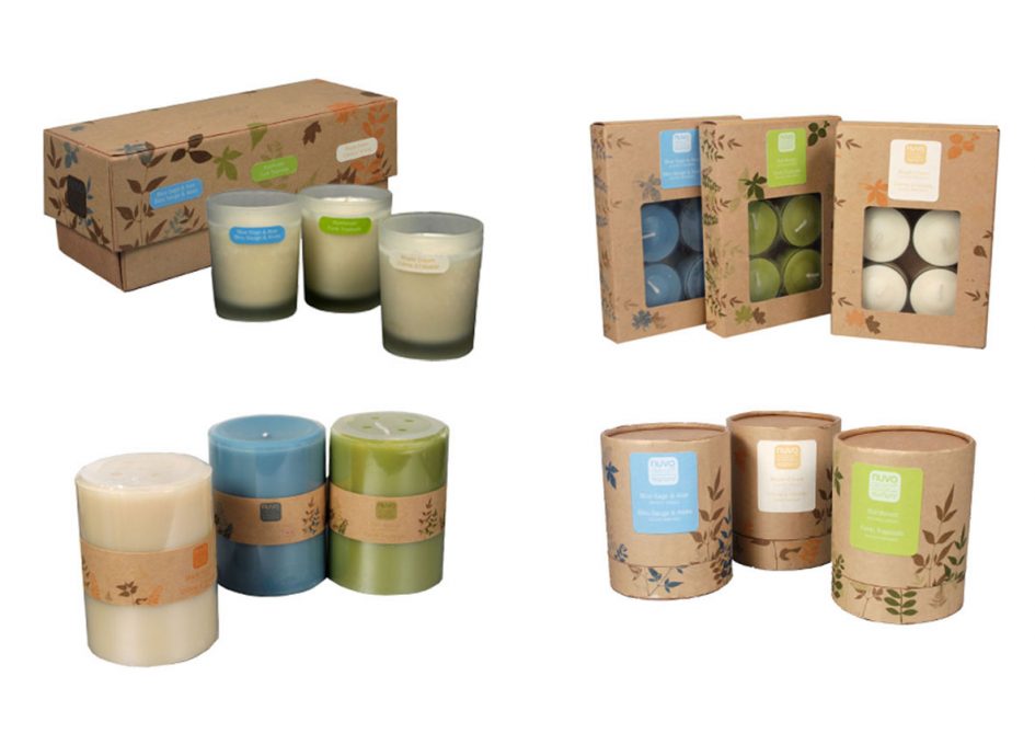 Nuvo Eco Candle Packaging