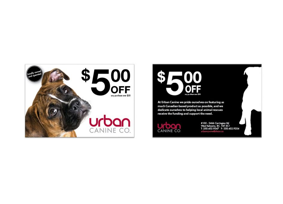 Urban Canine Pet Supply Company Coupon